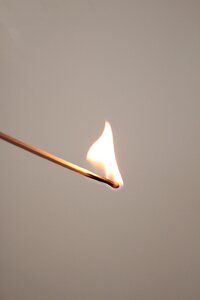 Flame burn phosphorus