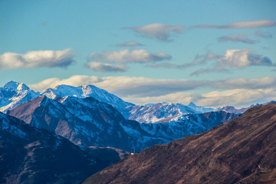 Winter landscape baqueira-beret