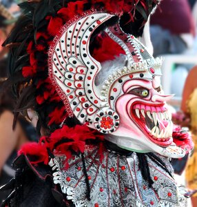 Horror masquerade carnival photo