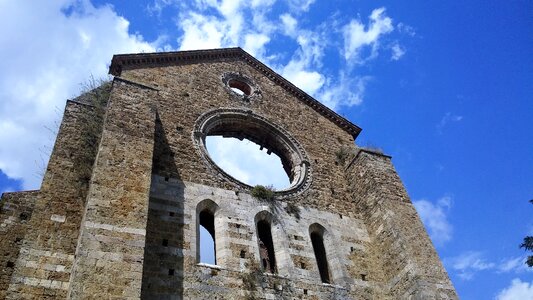 Church tuscany monastery photo