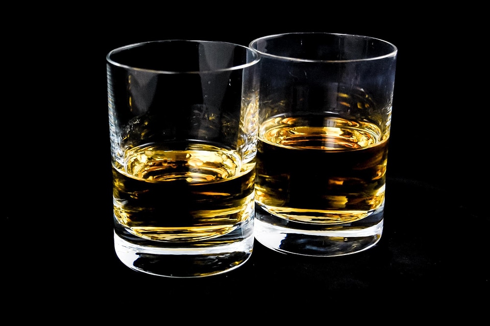 Cup whiskey the drink