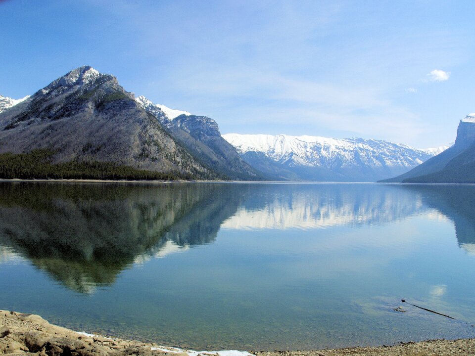 Calm landscape nature