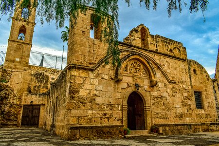 Medieval church landmark