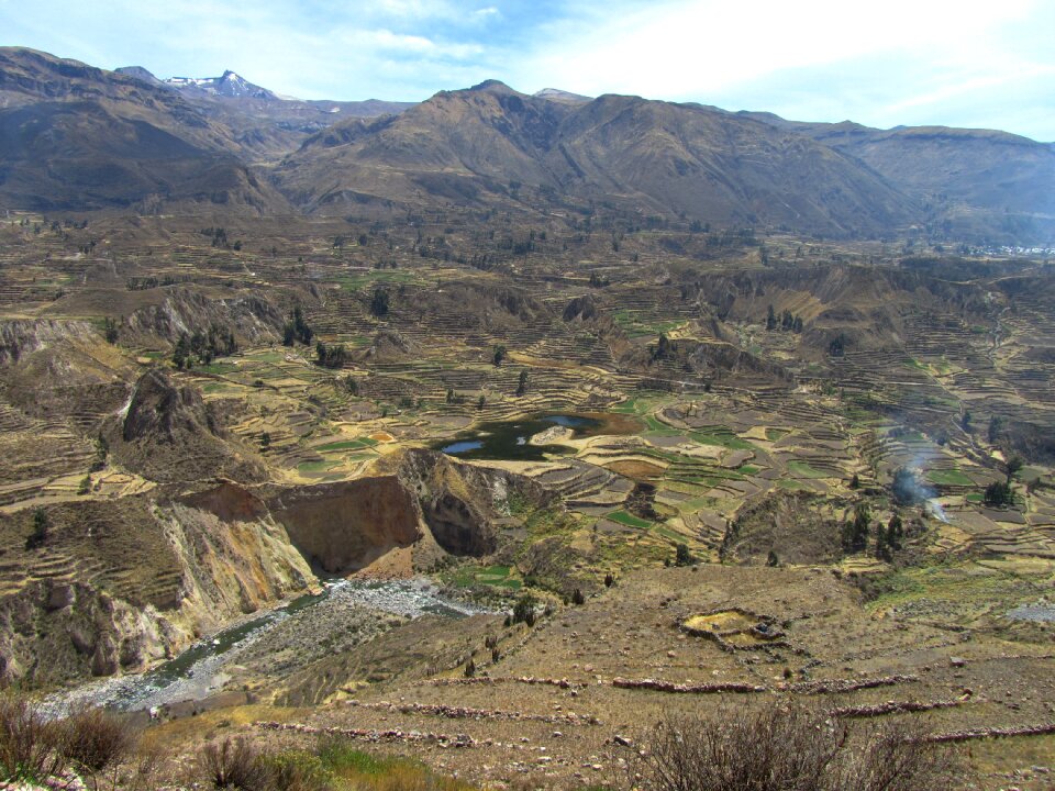 Agriculture rural landscape colca
