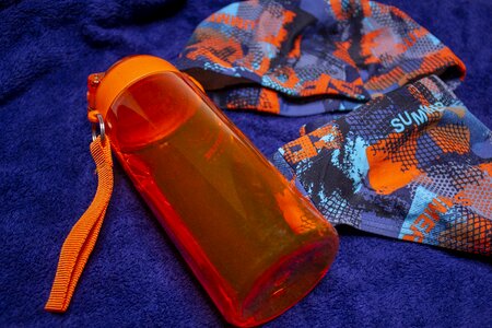 Kit water bottle towel