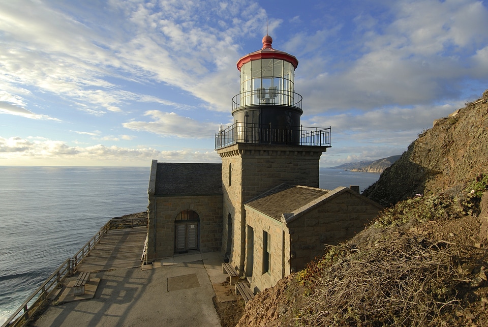 Clouds lighthouse architecture