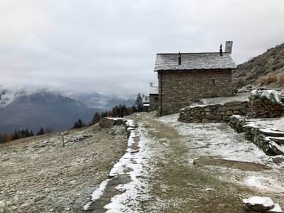 Alpine adventure walk photo