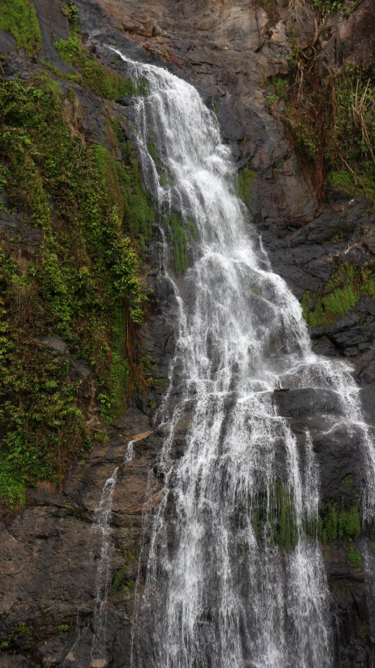 Landscape flow rocks photo