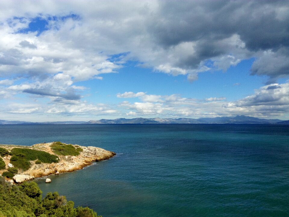 Rafina coast beach