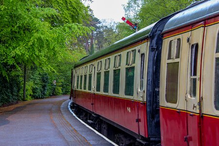 Old locomotive railway