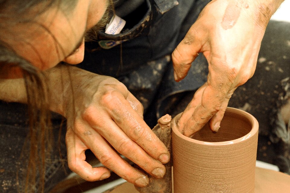 Pottery clay potters