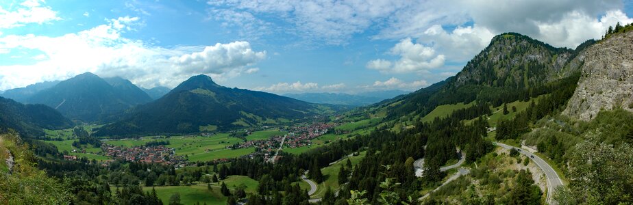 Bavaria panorama alpine photo