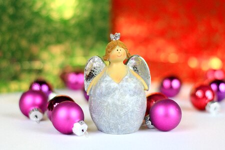 The figurine angel decoration photo