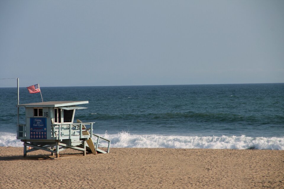 Beach lifebelt summer