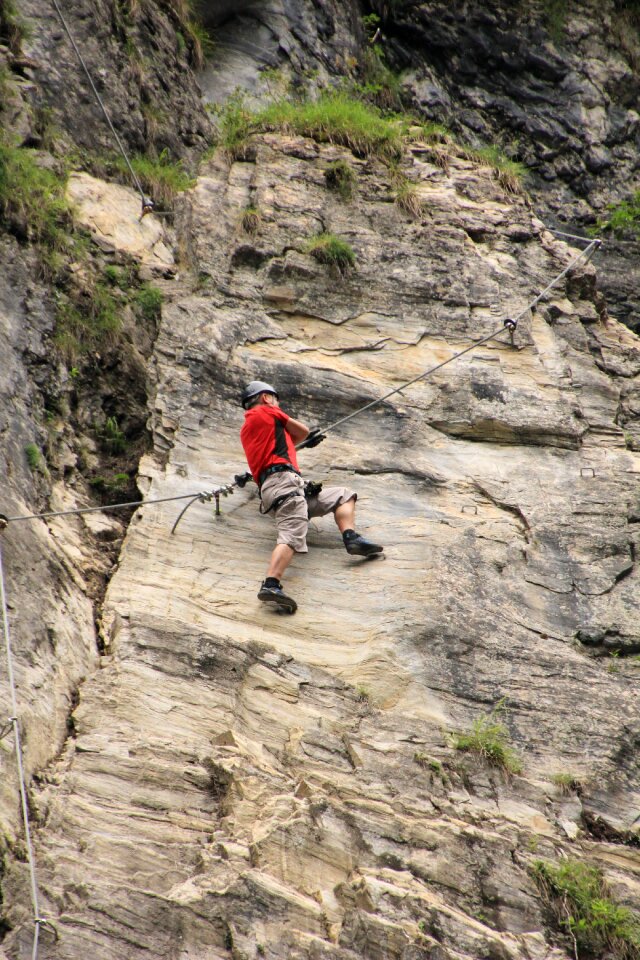 Mountain hiking adventure