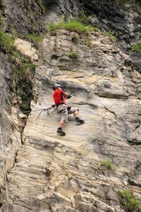 Mountain hiking adventure photo