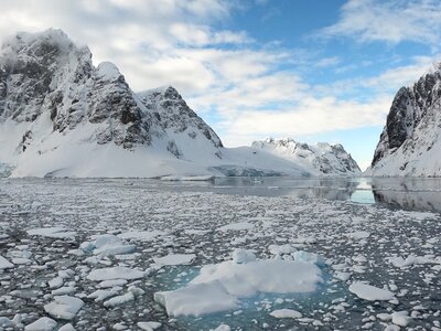 Iceberg landscape nature