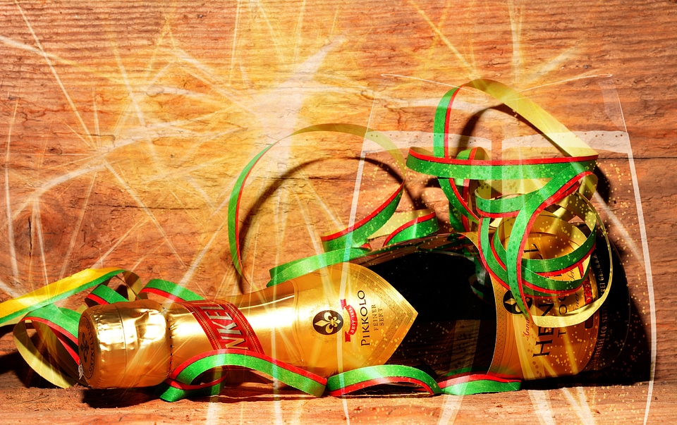 New year's day sylvester new year's eve