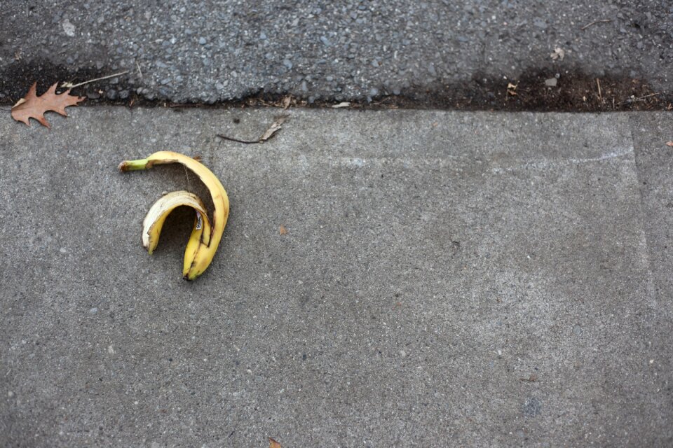 Minimalism waste organic