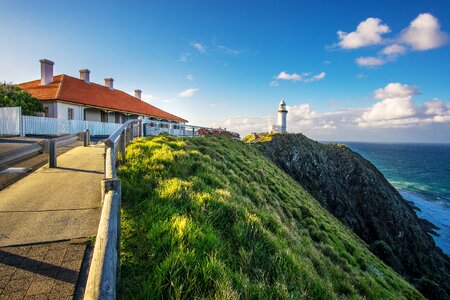 Ocean landscape light