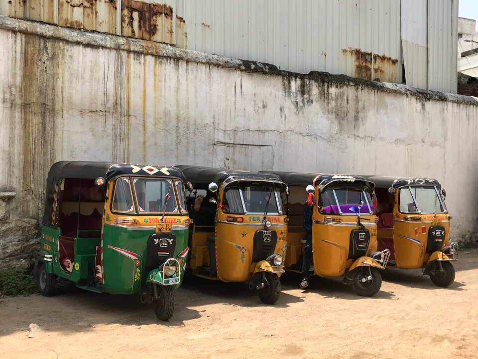 Taxi tuk-tuk vehicle