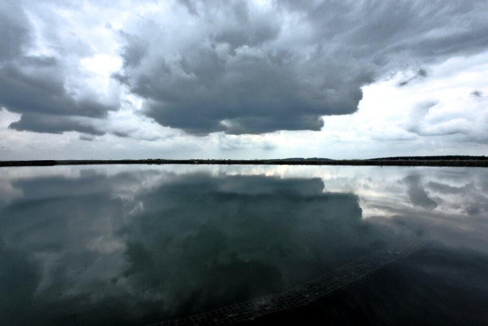 Sky drama reflection