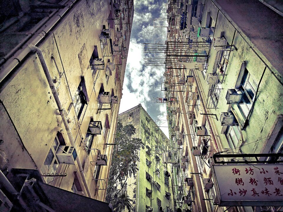 Old building colorful