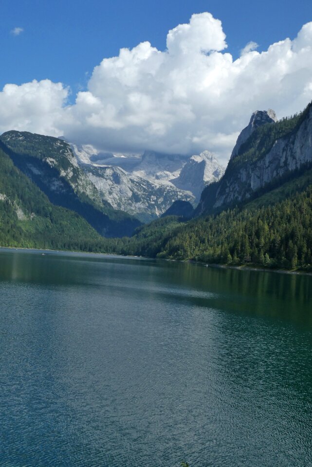 Gosau-see dachstein glacier dal