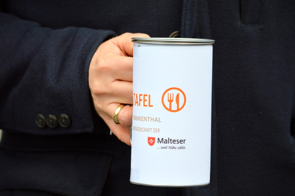 Donate collection box money