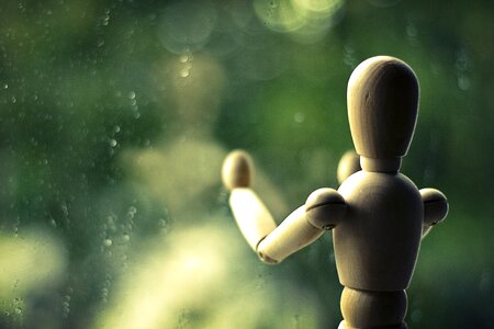 Doll atmospheric green