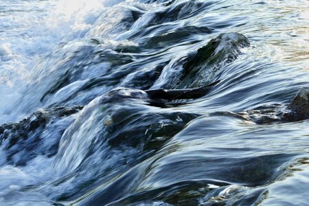 Water nature flow photo