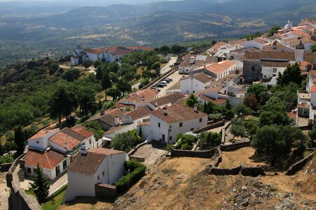 Portugal medieval village fortifications photo