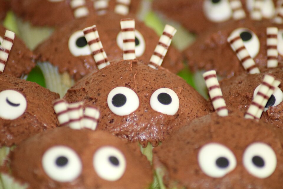 Muffins bake dessert