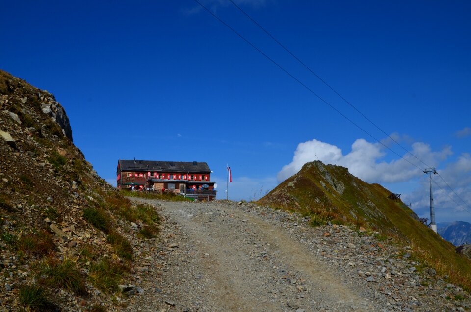 Wormser hütte mountain hut nature