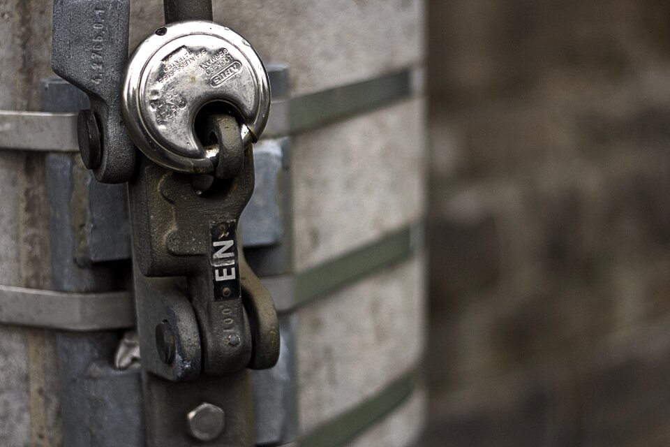 Closures padlock castle