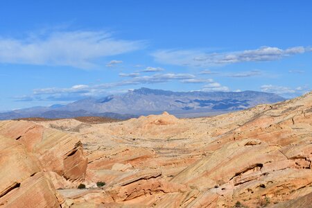 Valley of fire nevada blue fire
