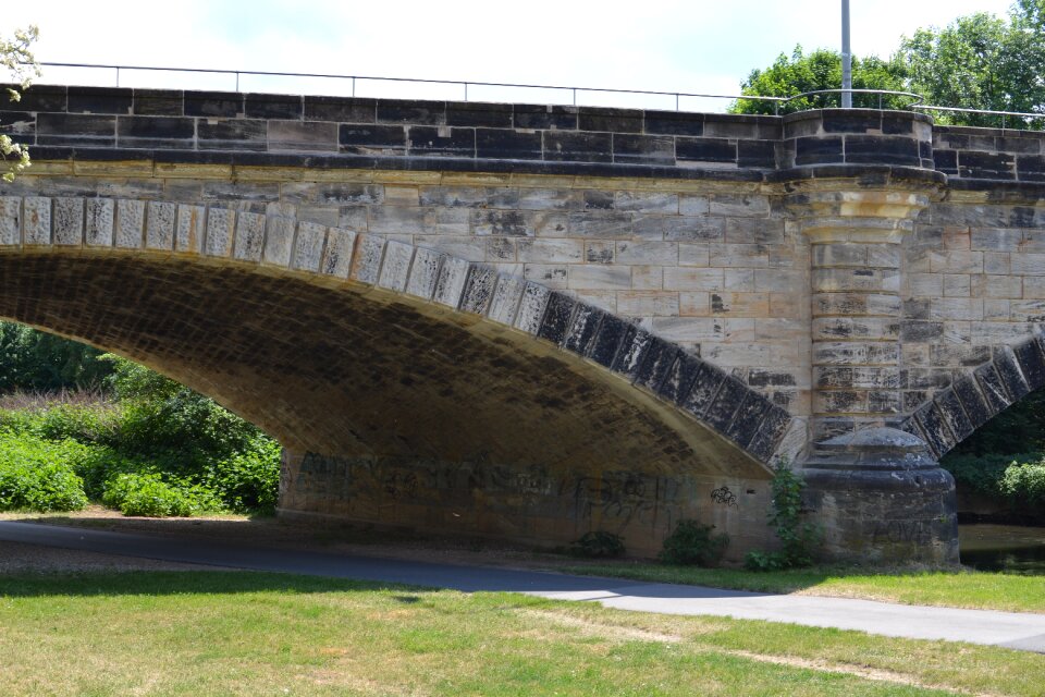 Passage vault stone bridge