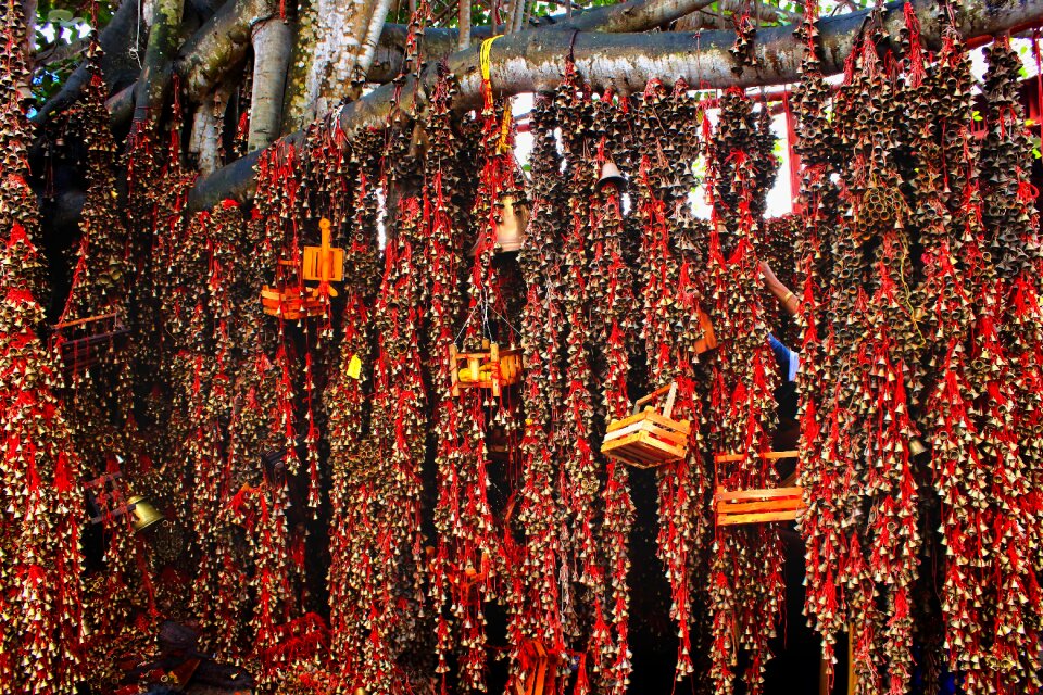 Religion mysterious temple bells photo