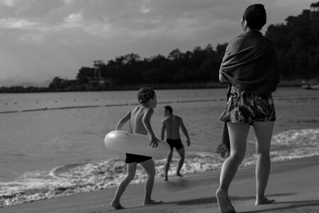 Kids swim tourism