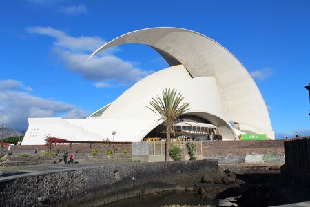 Tenerife tourist attractions very beautiful auditorium photo