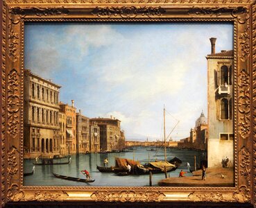 Venice city art painting