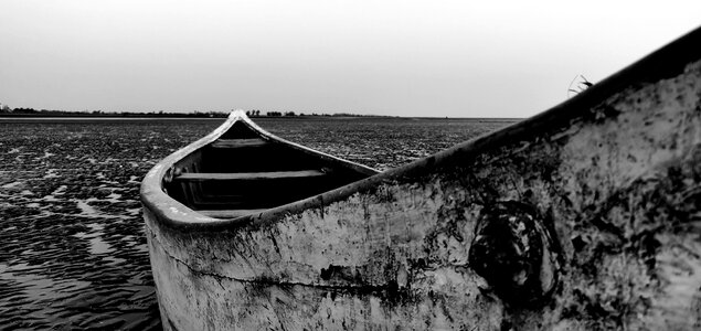 Seashore sailboat photo