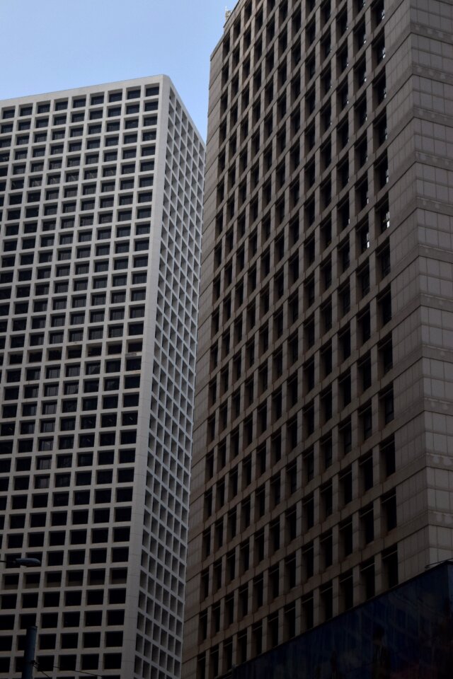 Concrete jungle metropolis skyscraper