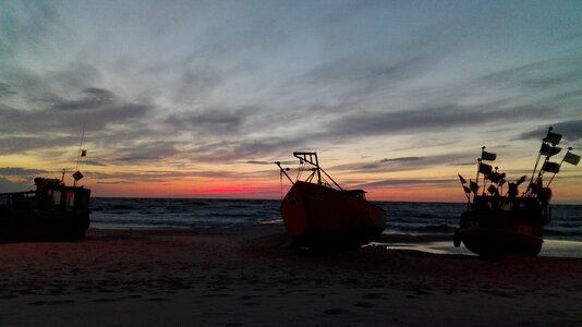 Ocean sky sunset