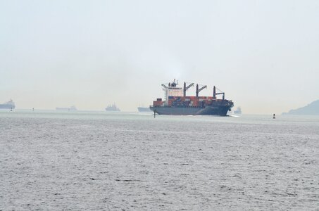 Sea channel transport photo