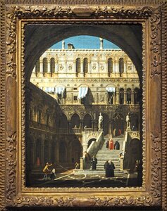 Venice city art painting