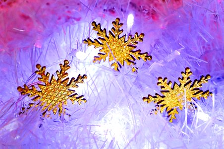 Decoration snow winter