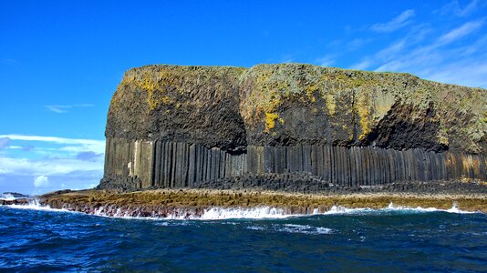 Coast rock nature