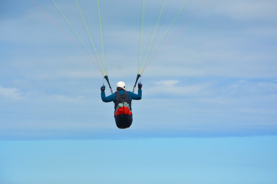 Sailing wing fly photo