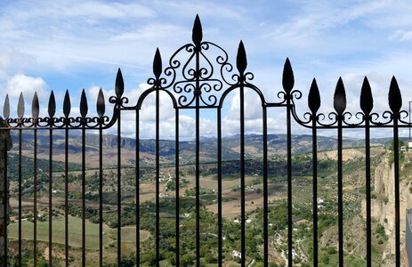 Arrowhead wrought iron decoration
